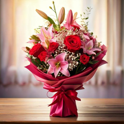 Grand Affection - Show your grand affection with this luxurious bouquet of the finest blooms of the season. Arranged in beautiful packaging, this bouquet is perfect for expressing your deepest emotions and making a lasting impression.