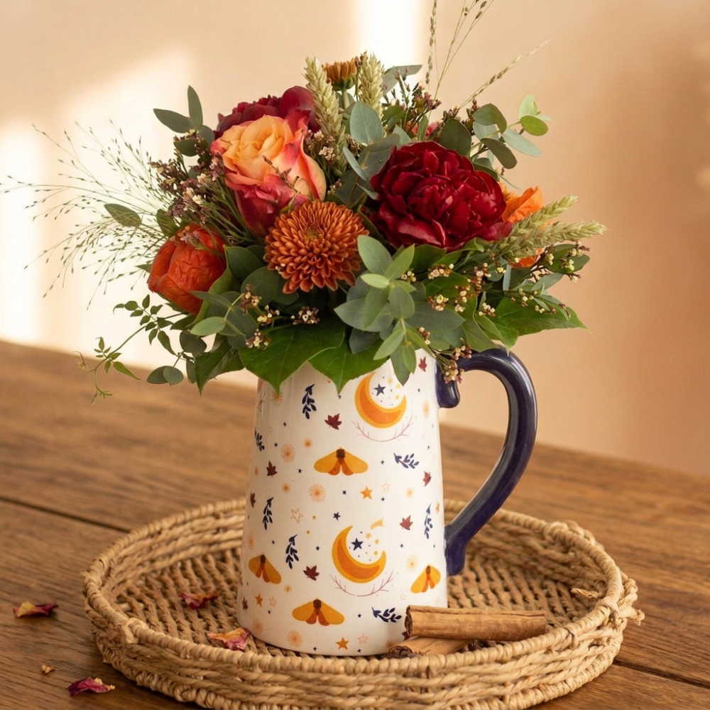 Autumn Jug Arrangement